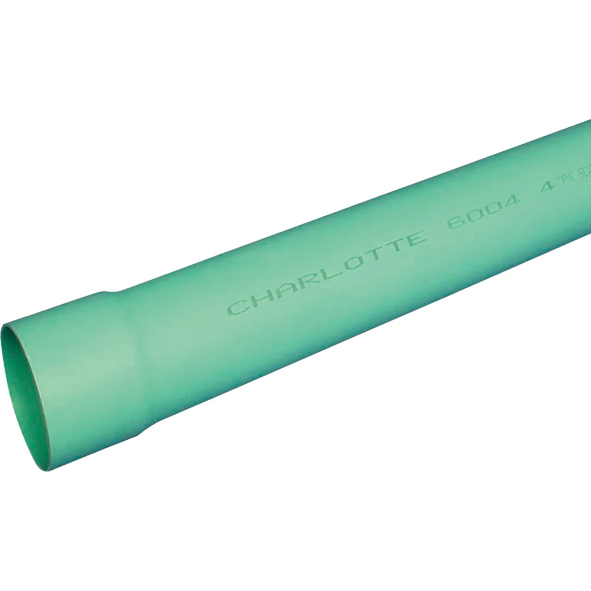 Traditional Charlotte Pipe 4 In. x 20 Ft. Solid SDR35 PVC Drain Sewer Pipe Belled End Certified
