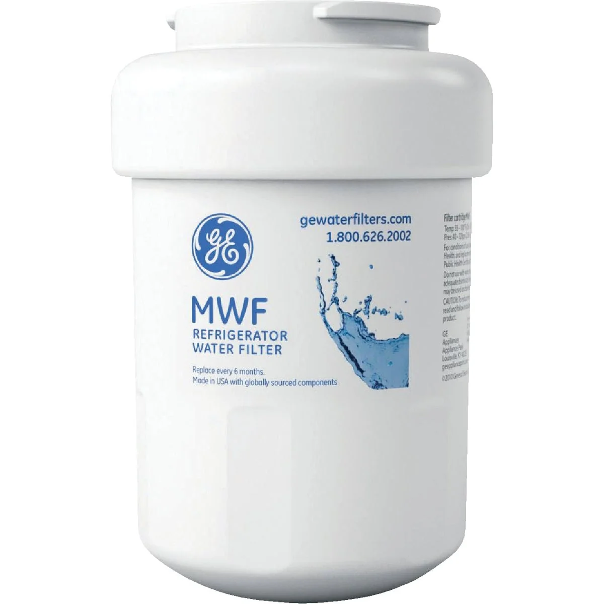 Versatile GE MWFPDS Icemaker Refrigerator Water Filter Cartridge Elegant