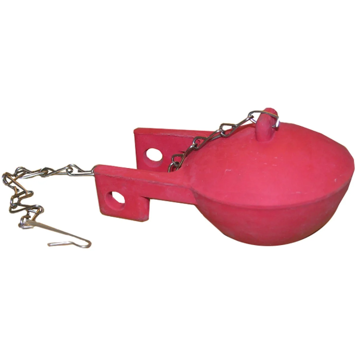 Clean Lasco Kohler Universal Red Rubber Ball Shaped Flapper with Chain Fashionable