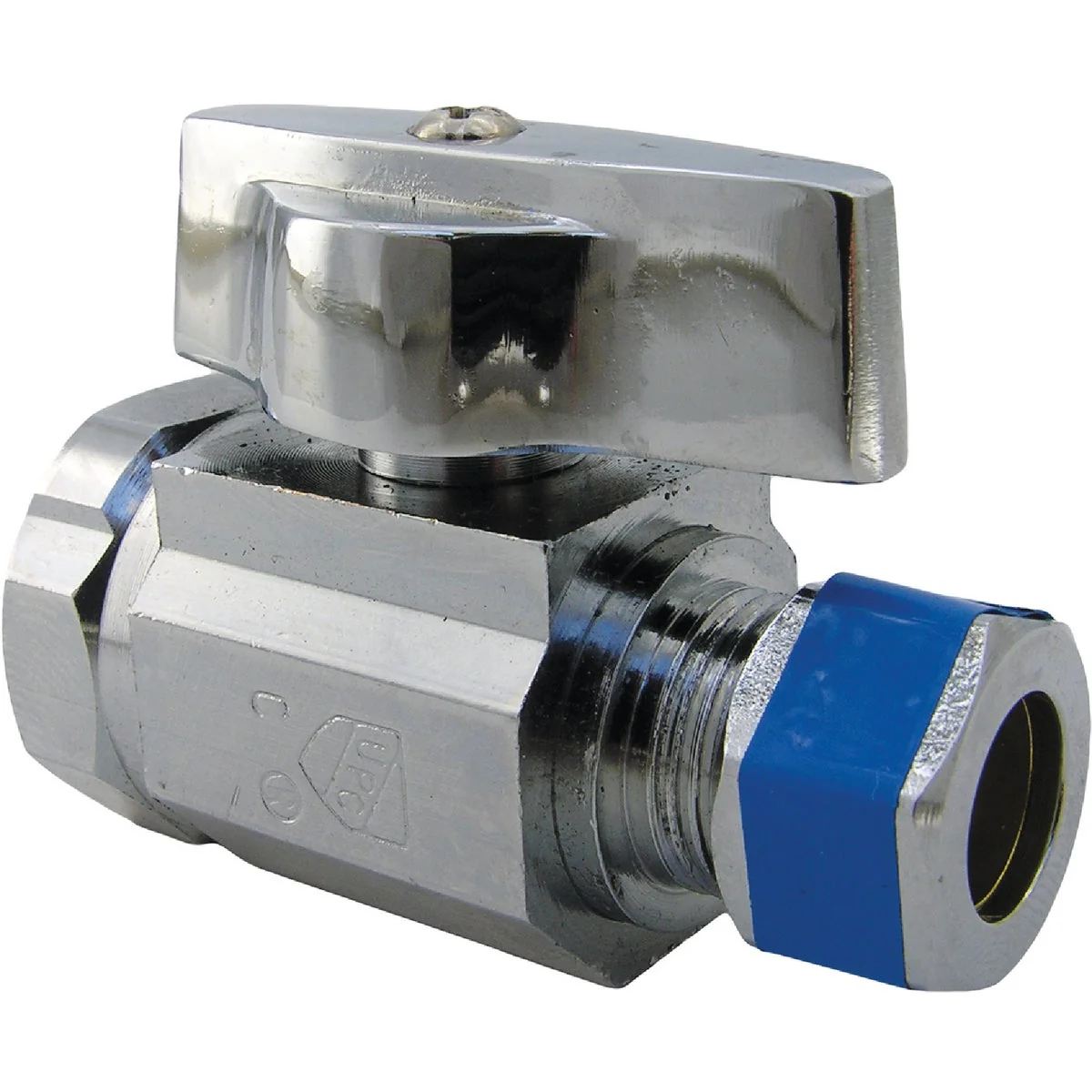 Durable Lasco 1 2 In. IP Inlet x Compression Outlet Brass Straight Stop Valve Official