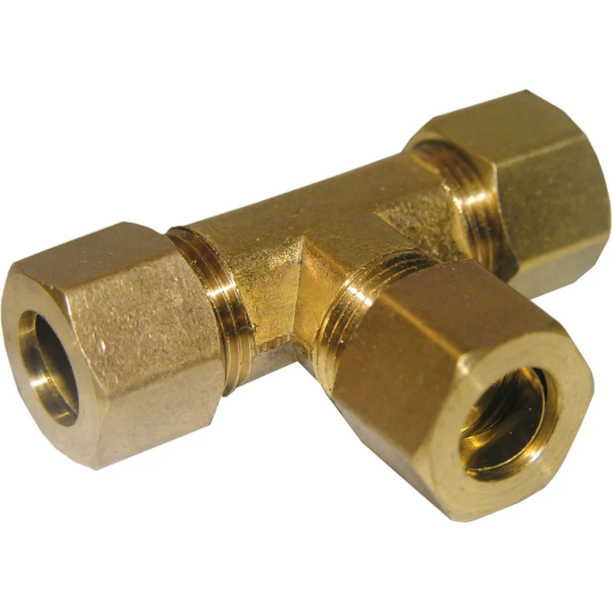 Durable Lasco 5 8 In. x 5 8 In. x 5 8 In. Compression Brass Tee Long-Lasting