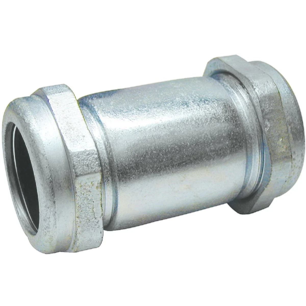 Stylish B K 1-1 2 In. x 5 In. Compression Galvanized Coupling Classic