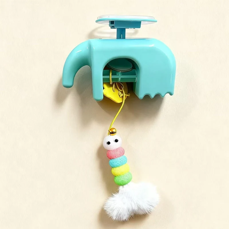 Environmentally Friendly Automatic Electric Swing Cat Teaser Toy Innovative