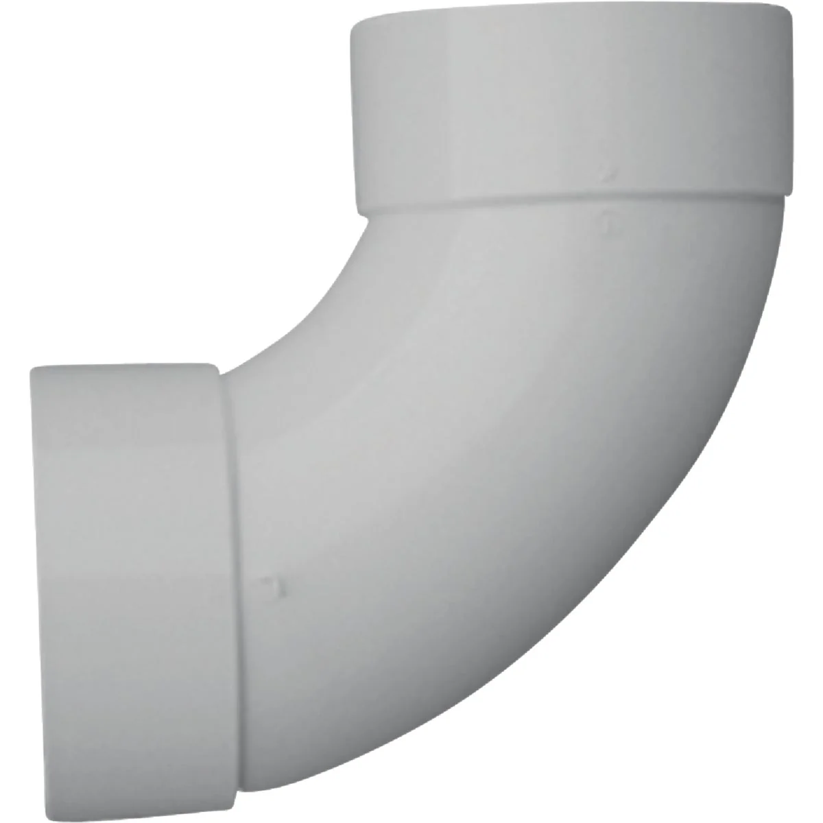 Specialty IPEX Canplas 6 In. SDR 35 90 Deg. PVC Sewer and Drain Sanitary Elbow 1 4 Bend Effective