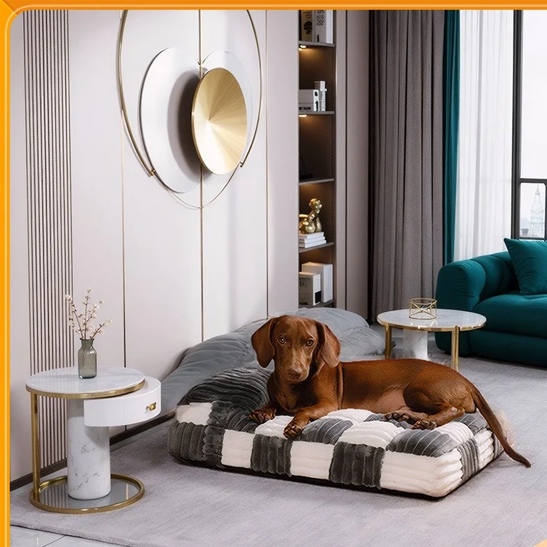 Responsible Plush Orthopedic Dog Bed Functional
