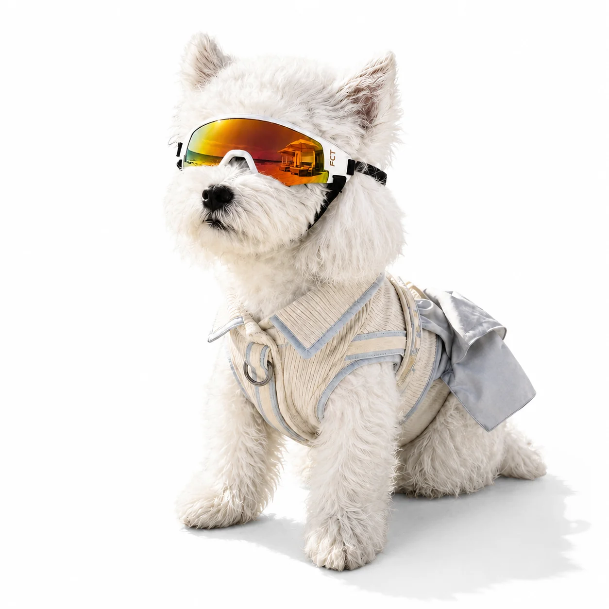 Sophisticated Windproof UV Protection Dog Goggles Organic