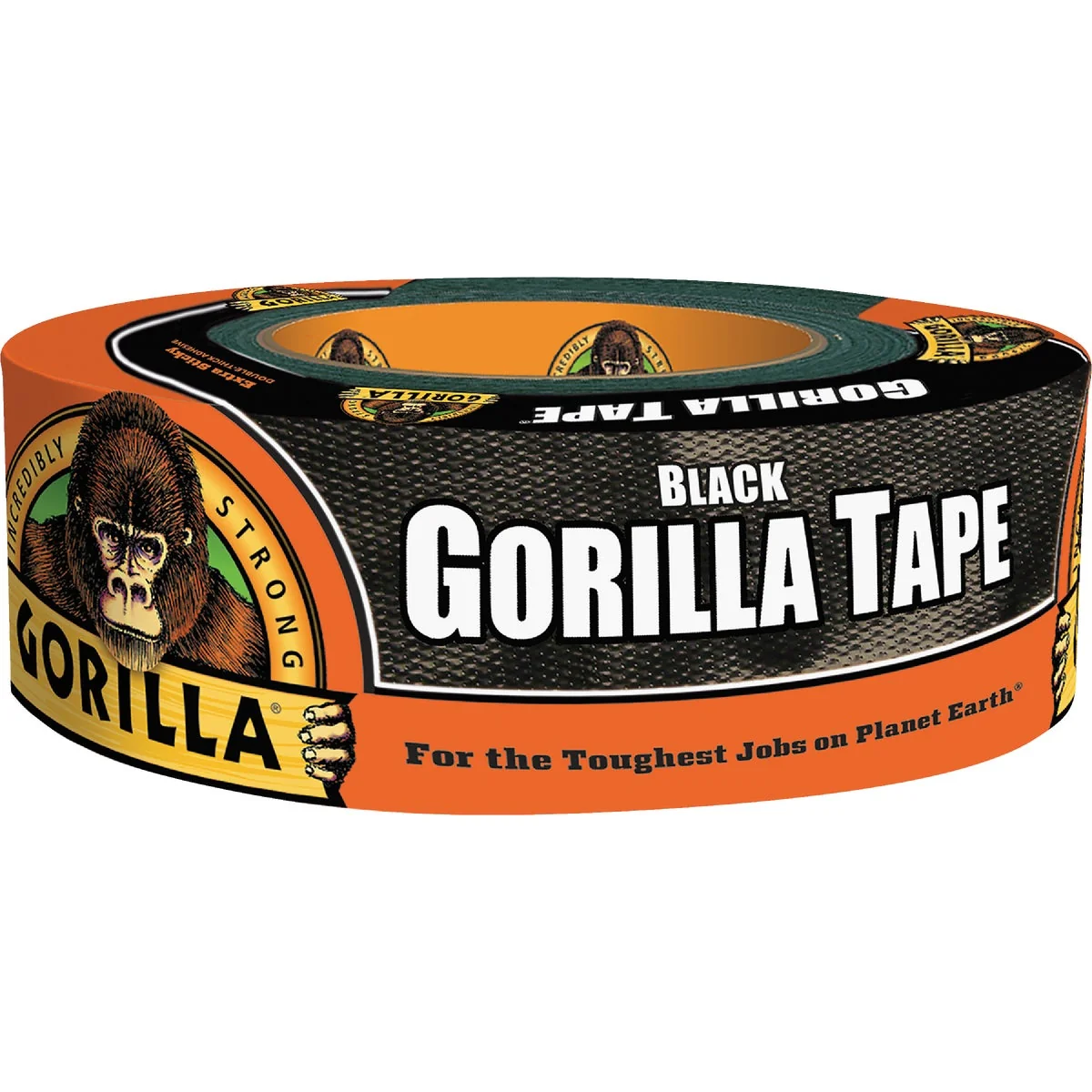 Sustainable Gorilla 1.88 In. x 30 Yd. Heavy-Duty Duct Tape Black Minimalist