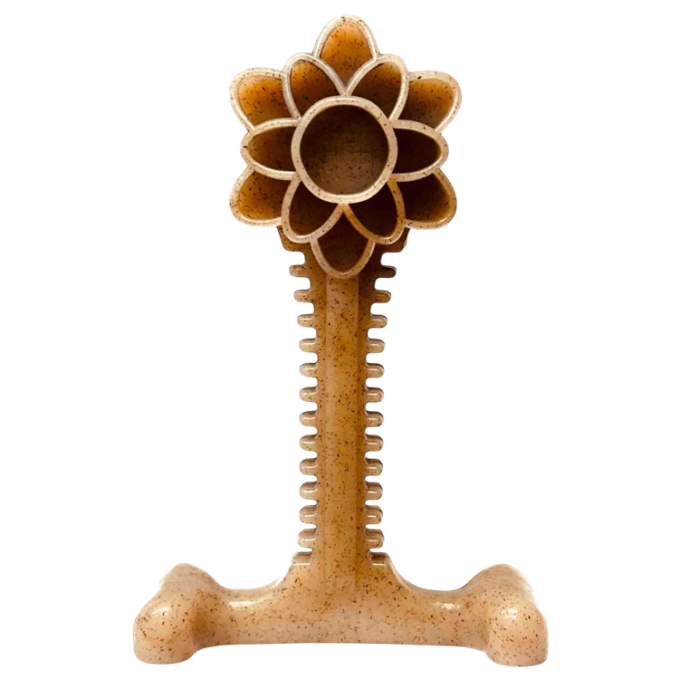 Prestigious Honey Bone Dental Flower Tower - Durable Nylon Dog Chew Toy XL USA Advanced