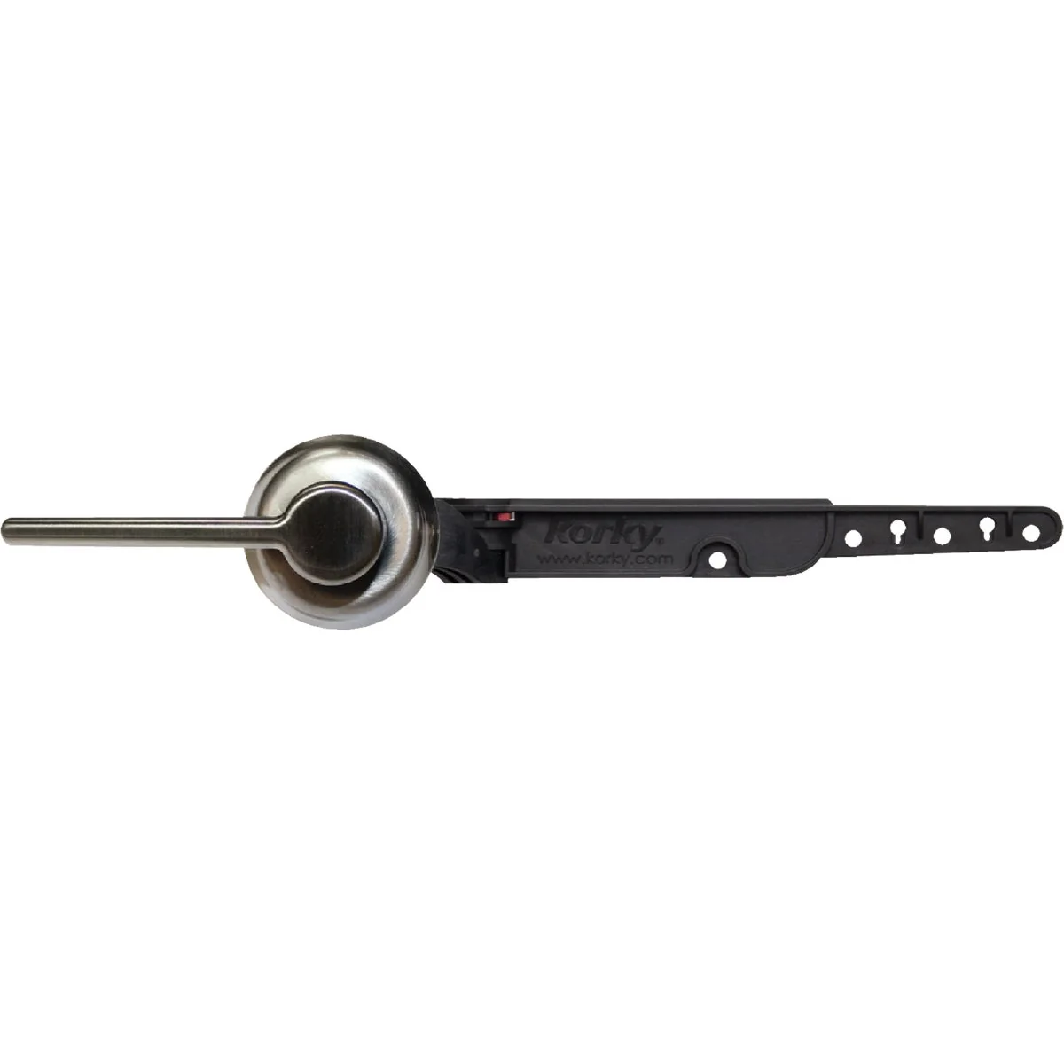 High-End Korky StrongARM Universal Brushed Nickel Tank Lever with Classic Style Handle Elite