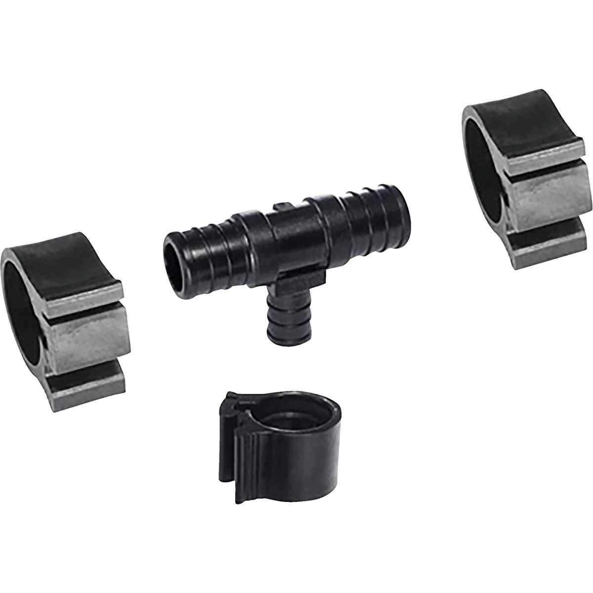 Pure Flair-It PEXLock 3 4 In. x 3 4 In. x 1 2 In. Plastic Reducing PEX Tee Unique