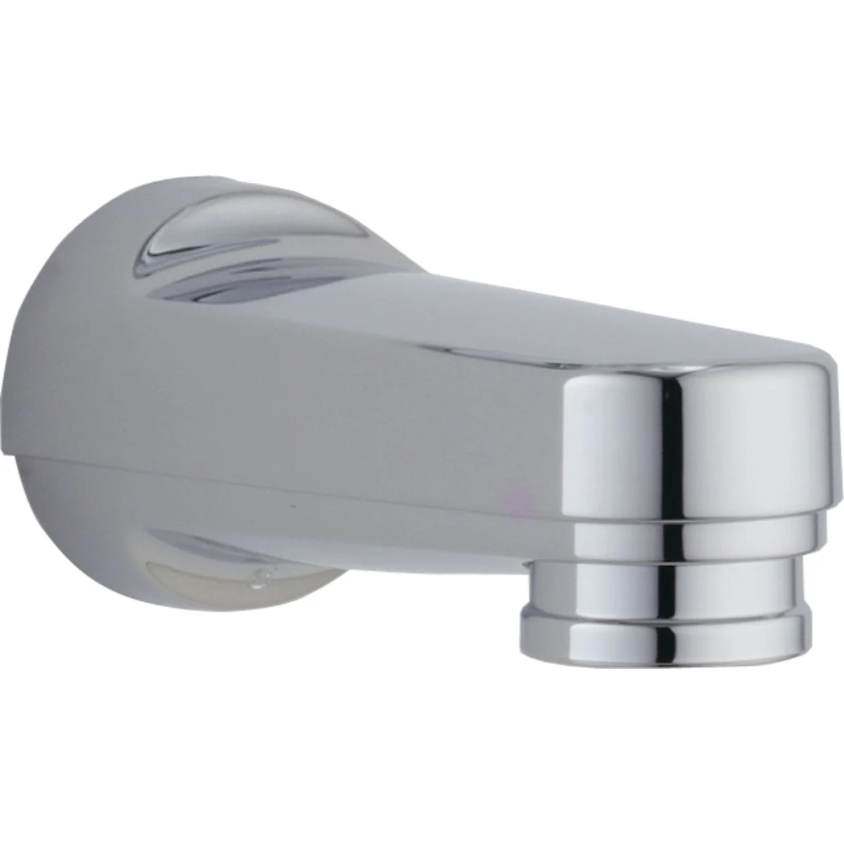 Outstanding Delta 6-1 8 In. Chrome Bathtub Spout with Diverter Secure