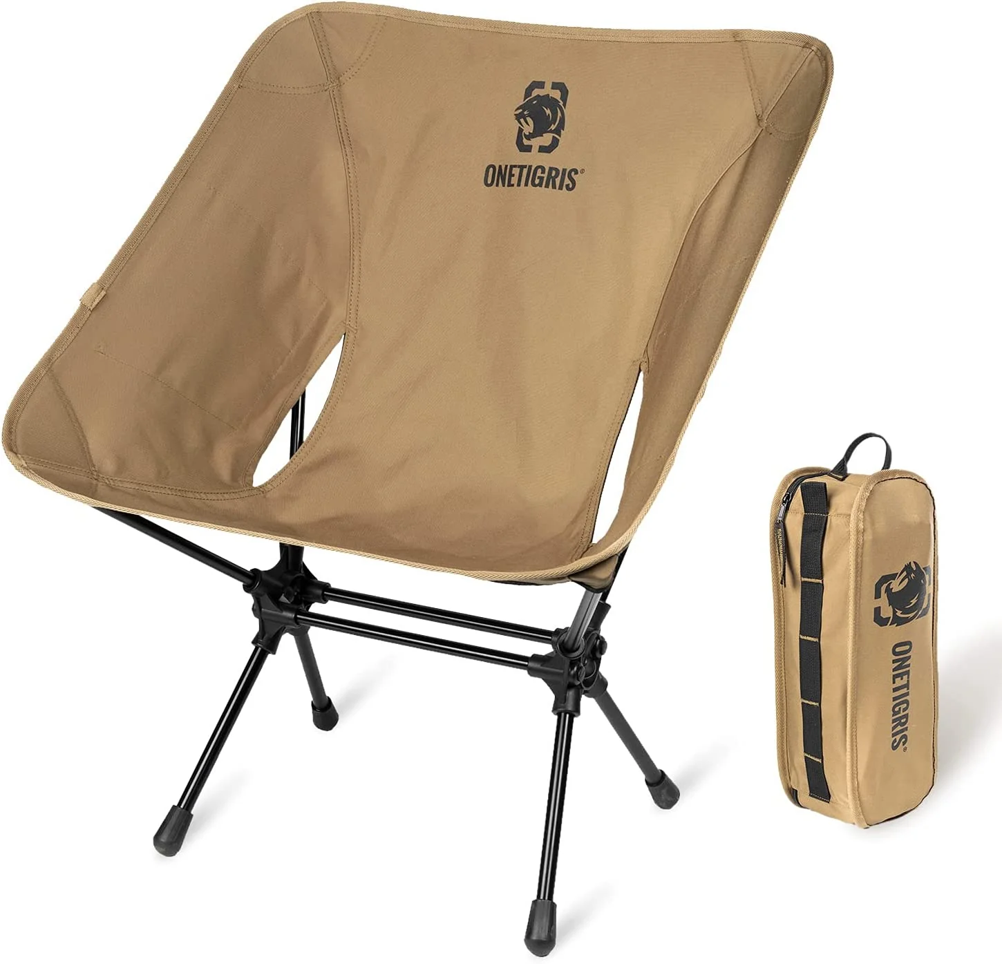 Modern Camping Backpacking Chair 330 lbs Capacity Heavy Duty Compact Portable Folding Chair for Camping Hiking Gardening Travel Beach Picnic Lightweight Backpacking Luxury