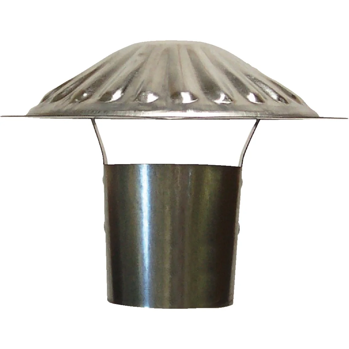 Genuine S K Galvanized Steel 3 In. x 6-3 4 In. Vent Pipe Cap Efficient