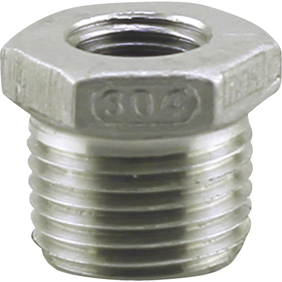 Secure PLUMB-EEZE 3 4 In. MIP x 1 2 In. FIP Stainless Steel Bushing Durable