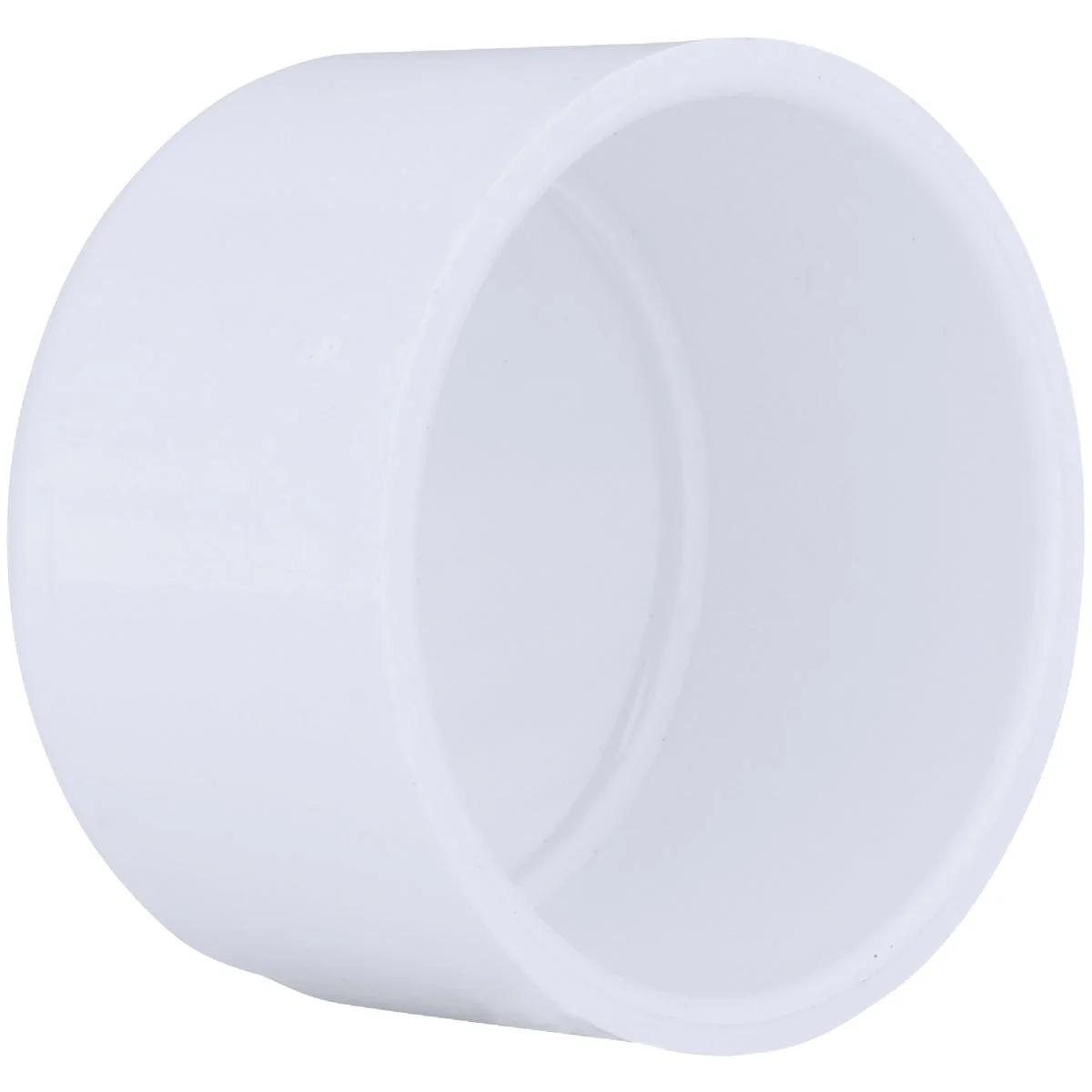 Natural Charlotte Pipe 3 In. Schedule 40 Pressure Slip PVC Cap Original Design
