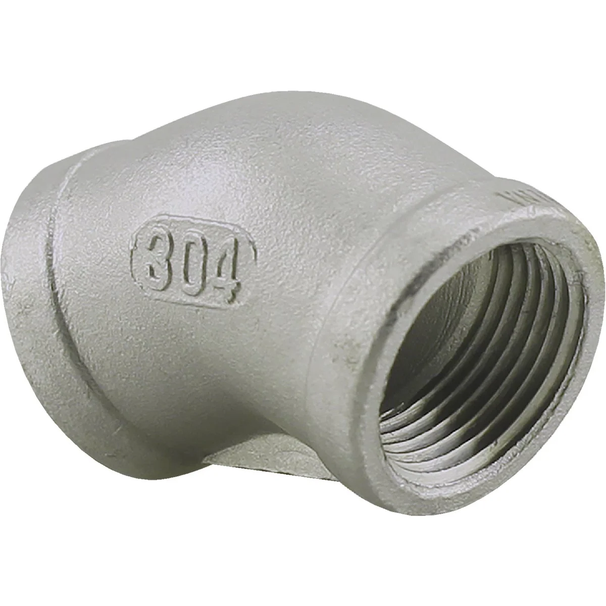 Reusable PLUMB-EEZE 1 2 In. FIP 45 Deg. Stainless Steel Elbow 1 8 Bend High-Grade
