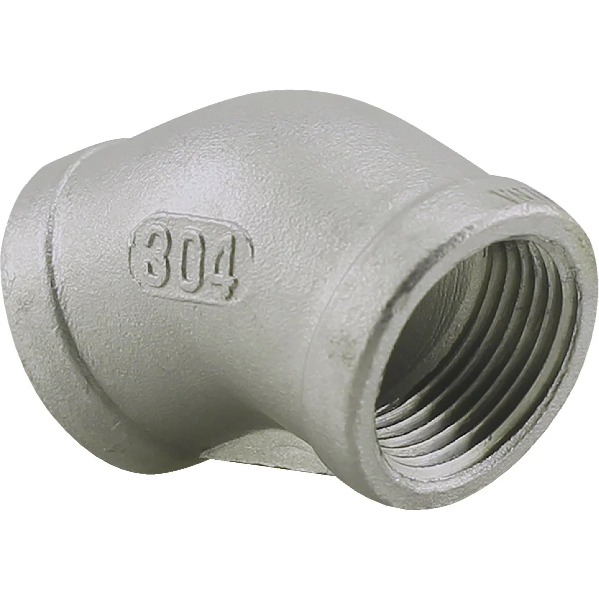 Recyclable PLUMB-EEZE 1 In. FIP 45 Degree Stainless Steel Elbow Convenient