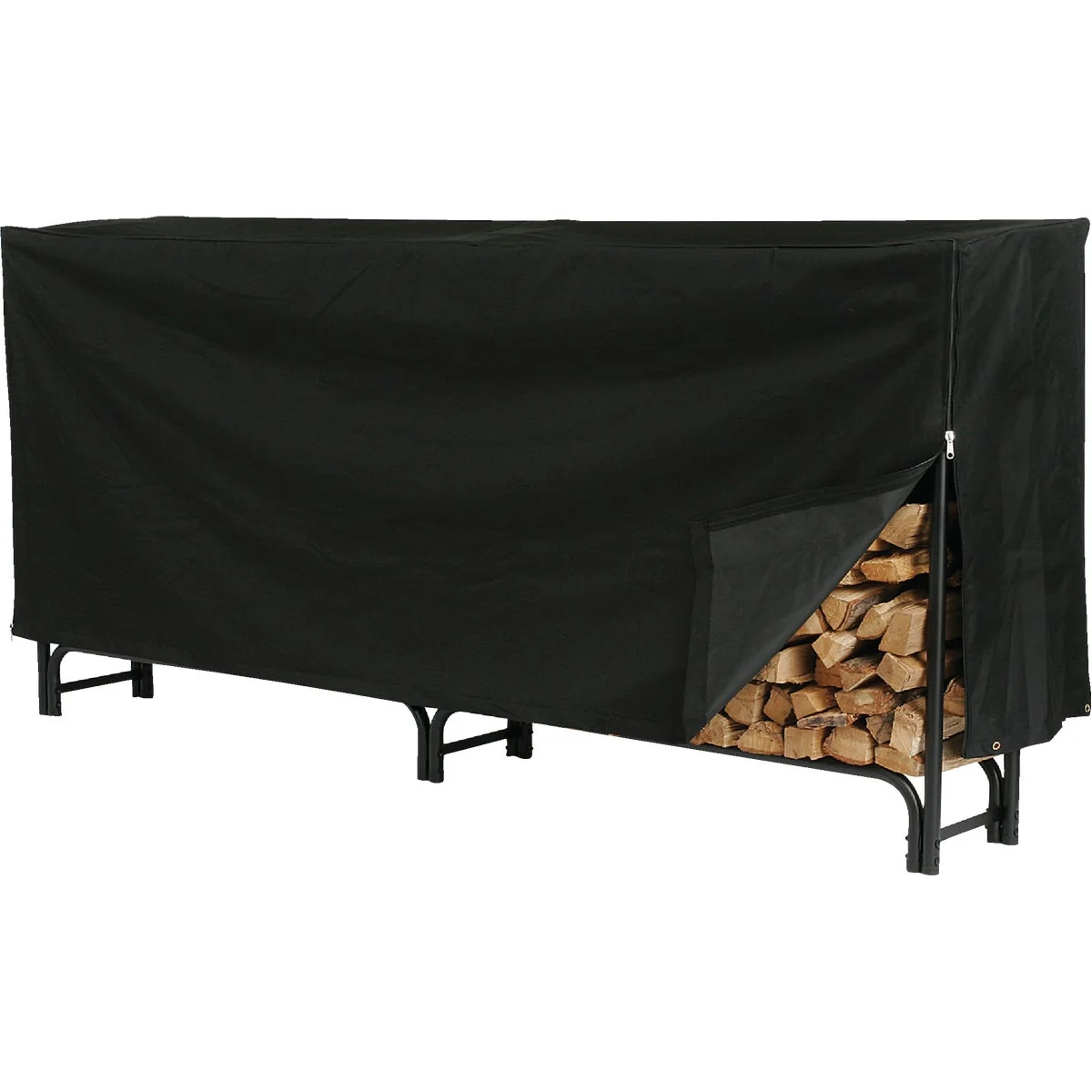 Top-Quality Shelter Extra-Large Deluxe Log Rack Cover 100 In. L Breathable