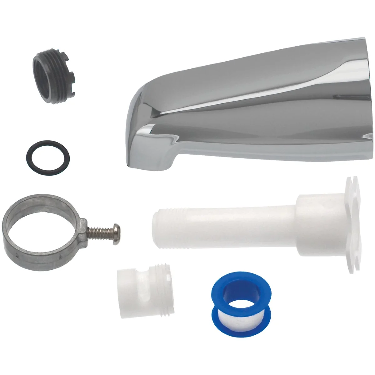 First-Class Danco 1 2 In. Slip-Fit Chrome Bathtub Spout Long-Lasting