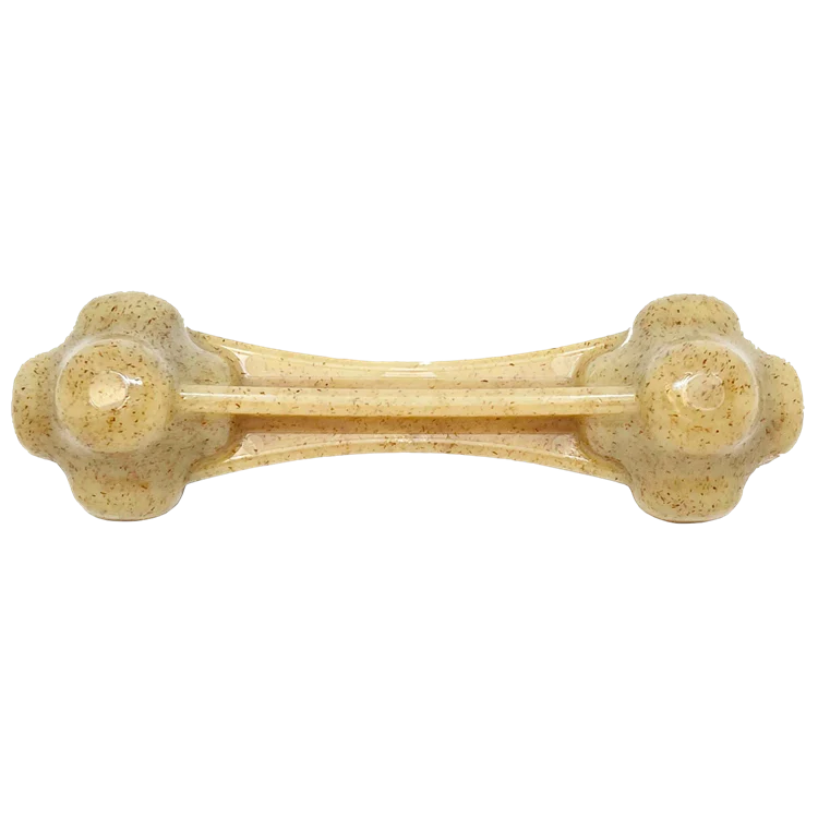 Relaxed Knuckle Bone Nylon Dog Chew Toy for Aggressive Chewers Made in USA User-Friendly