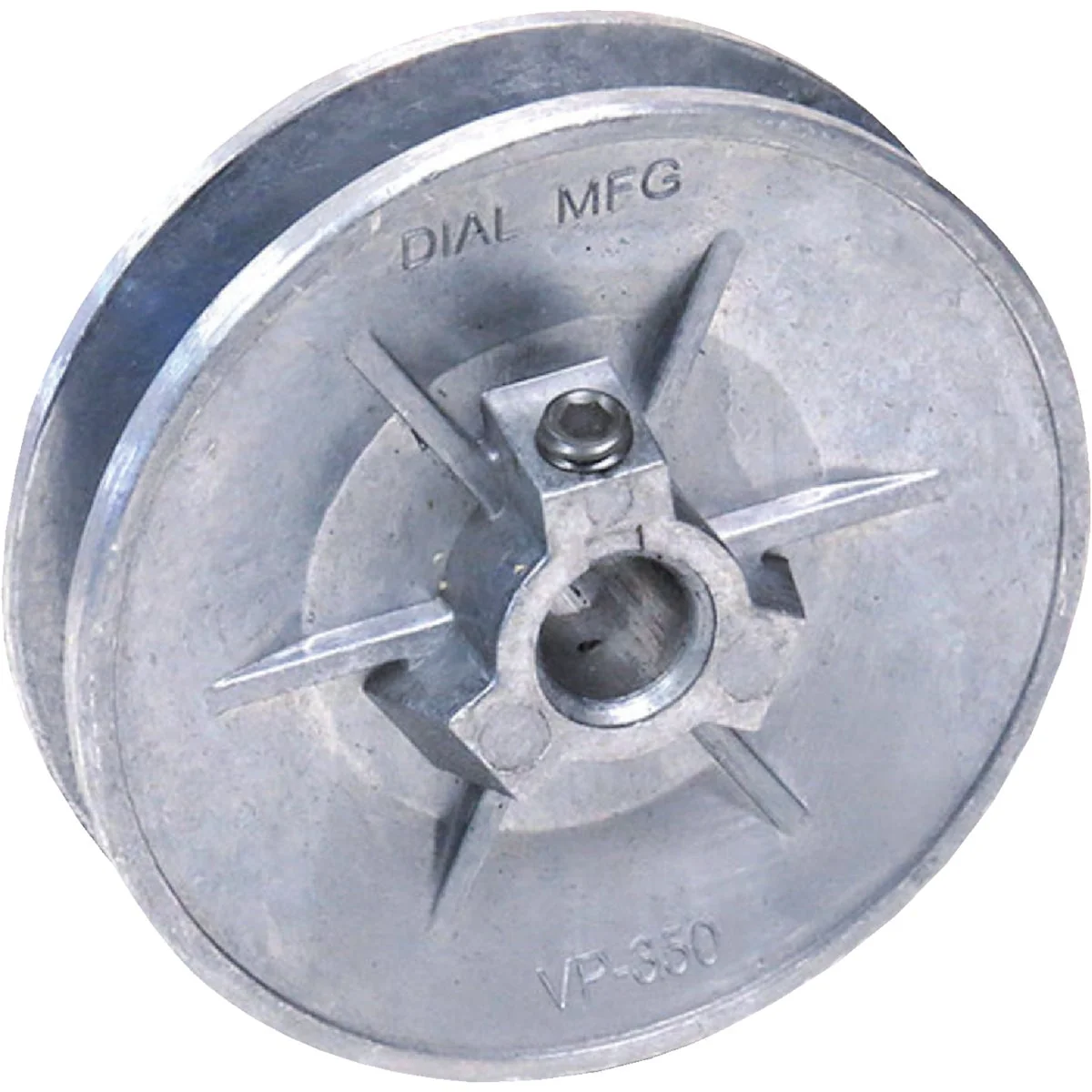 Detailed Dial 3-1 4 In. x 1 2 In. Variable Pulley for 1 3 HP Motor Crafted