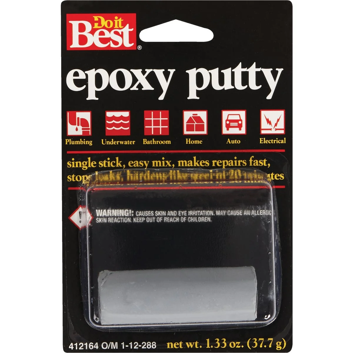 Convenient Do it 1.3 oz Epoxy Putty Safe