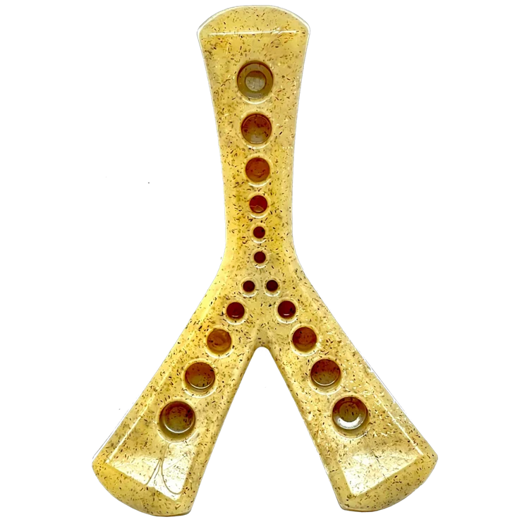 Sustainable MOD Wishbone Nylon Dog Chew Toy for Aggressive Chewers USA Made Secure