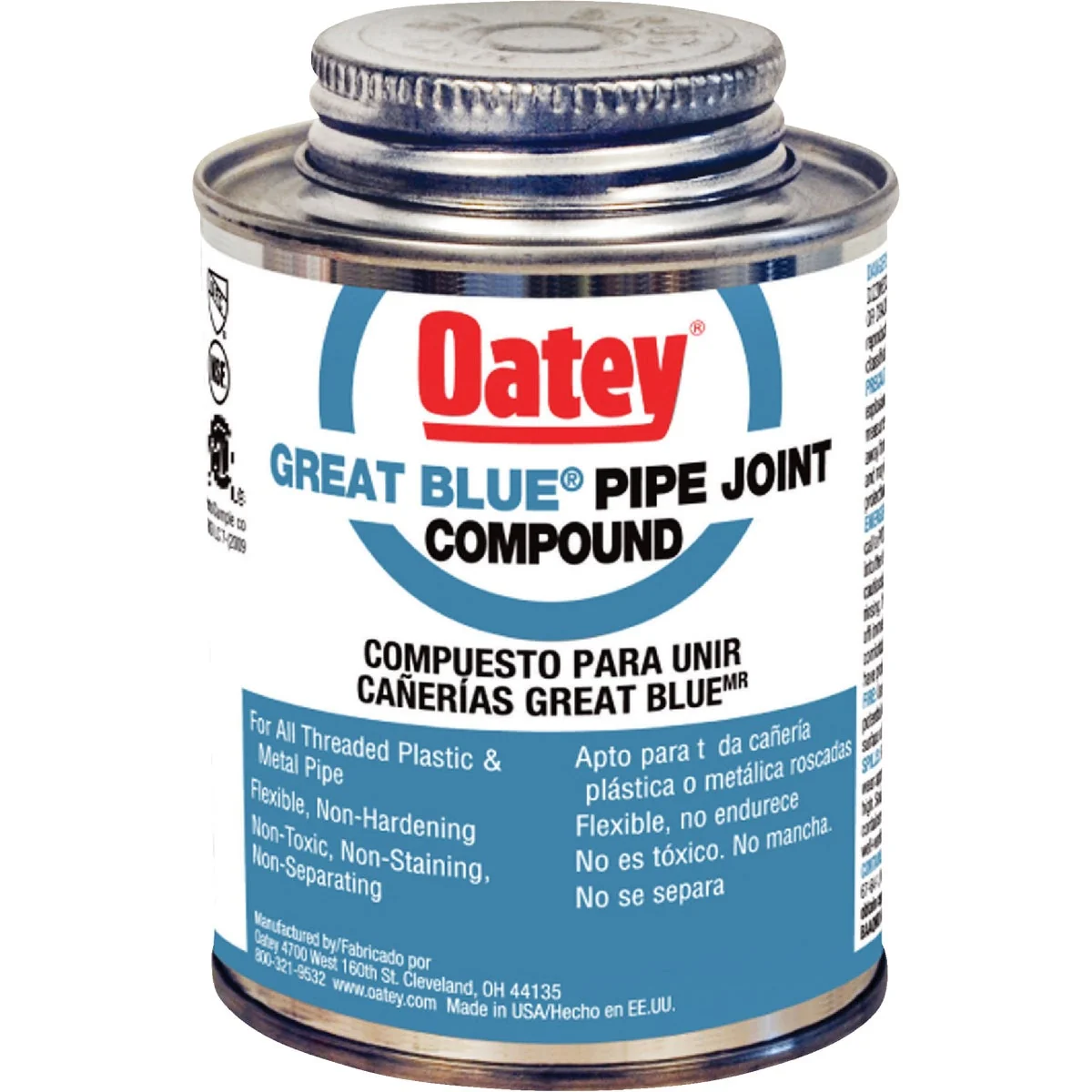 Artisan Oatey Great Blue 4 Fl. Oz. Blue Pipe Compound Secure