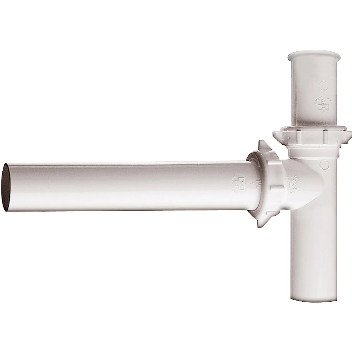 Carefully Designed Do it 1-1 2 In. White Plastic End Outlet Waste Stylish