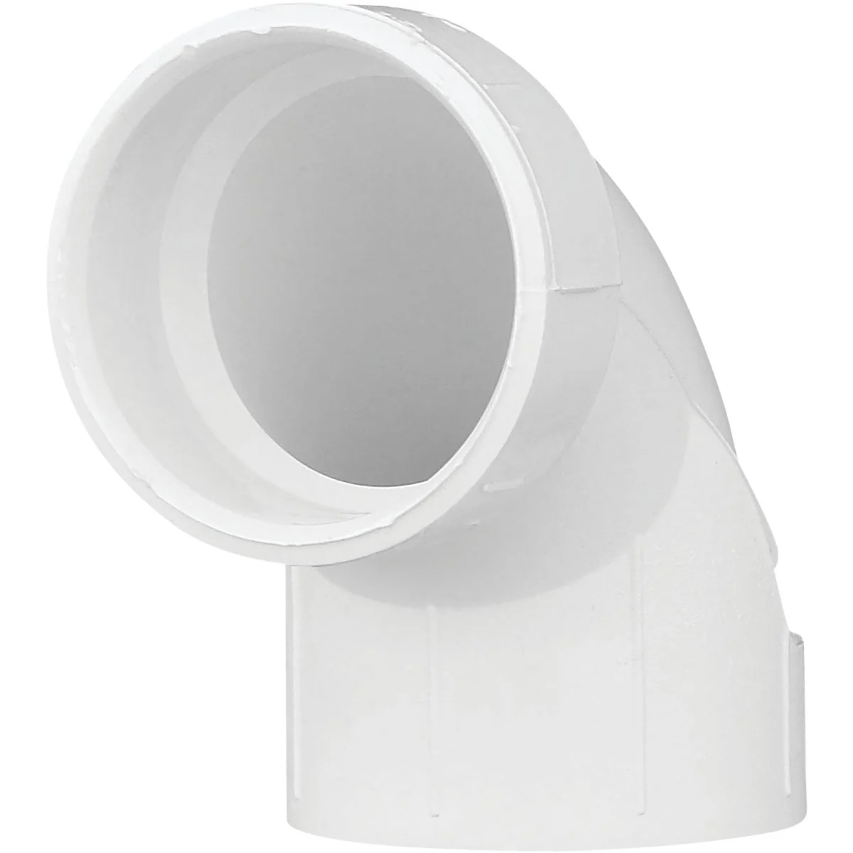 Traditional Charlotte Pipe 1-1 2 In. Schedule 40 90 Deg. Sanitary DWV PVC Elbow 1 4 Bend Clean