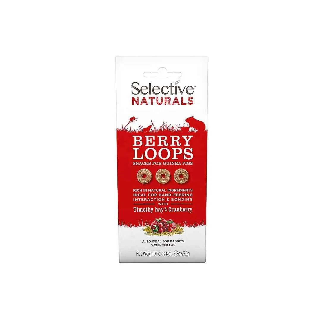 Contemporary Selective Naturals - Berry Loops Cranberry - Snack Secure