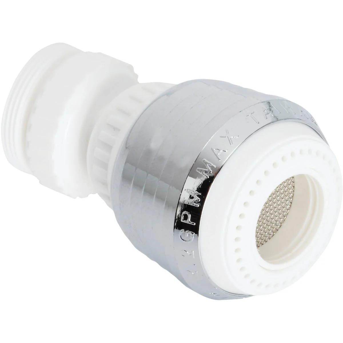 Superior Do it 2.0 GPM Swivel Spray Aerator White Chrome Breathable