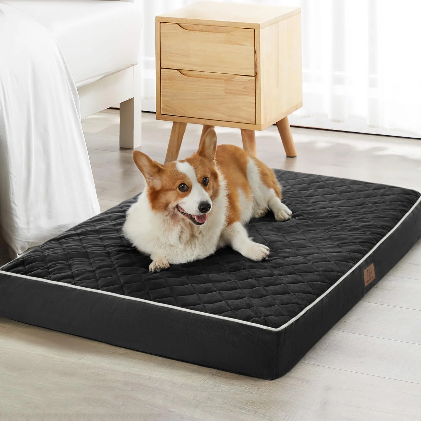 Durable WNPETHOME Orthopedic XXL Dog Bed – Waterproof Washable Cover Artisan