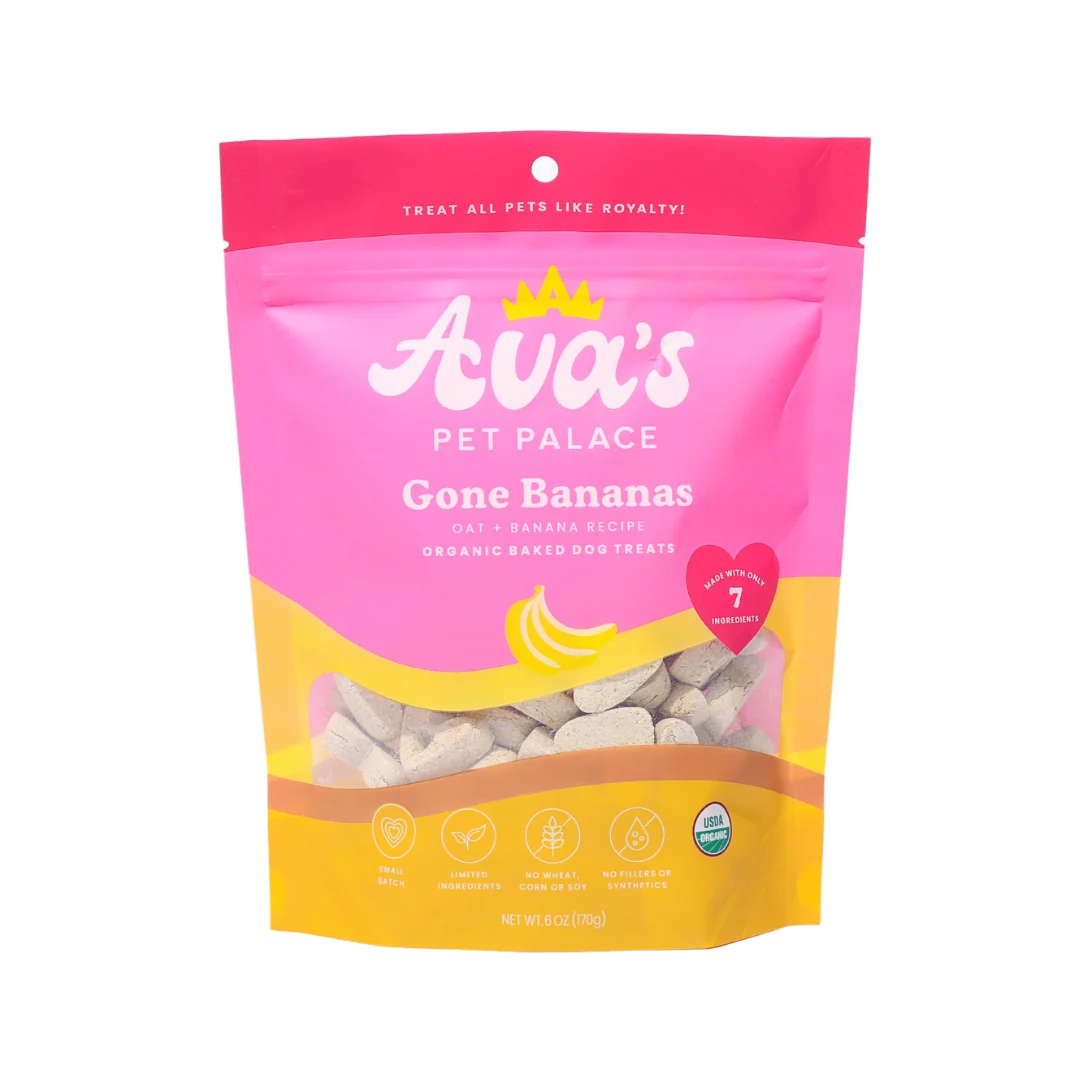Elite Organic Baked Dog Treats - Gone Bananas High-Grade