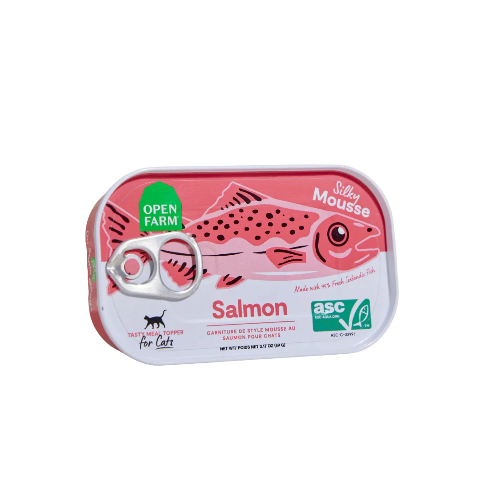 Innovative Open Farm Salmon Topper for Cats Smart