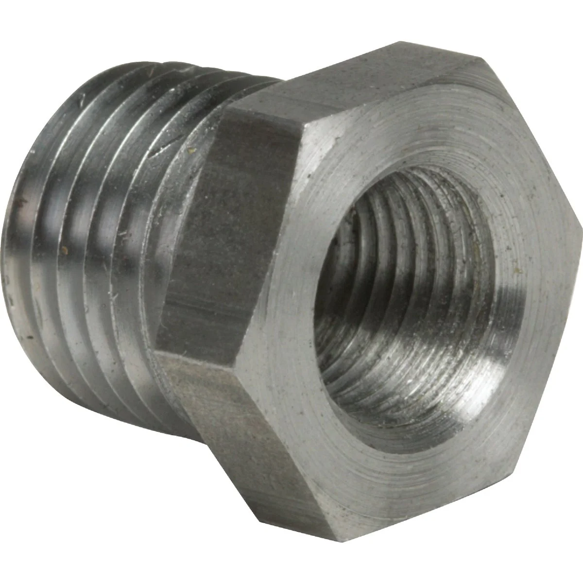 Traditional Anvil 1 2 In. x 1 4 In. Hexagon Black Iron Bushing Outstanding