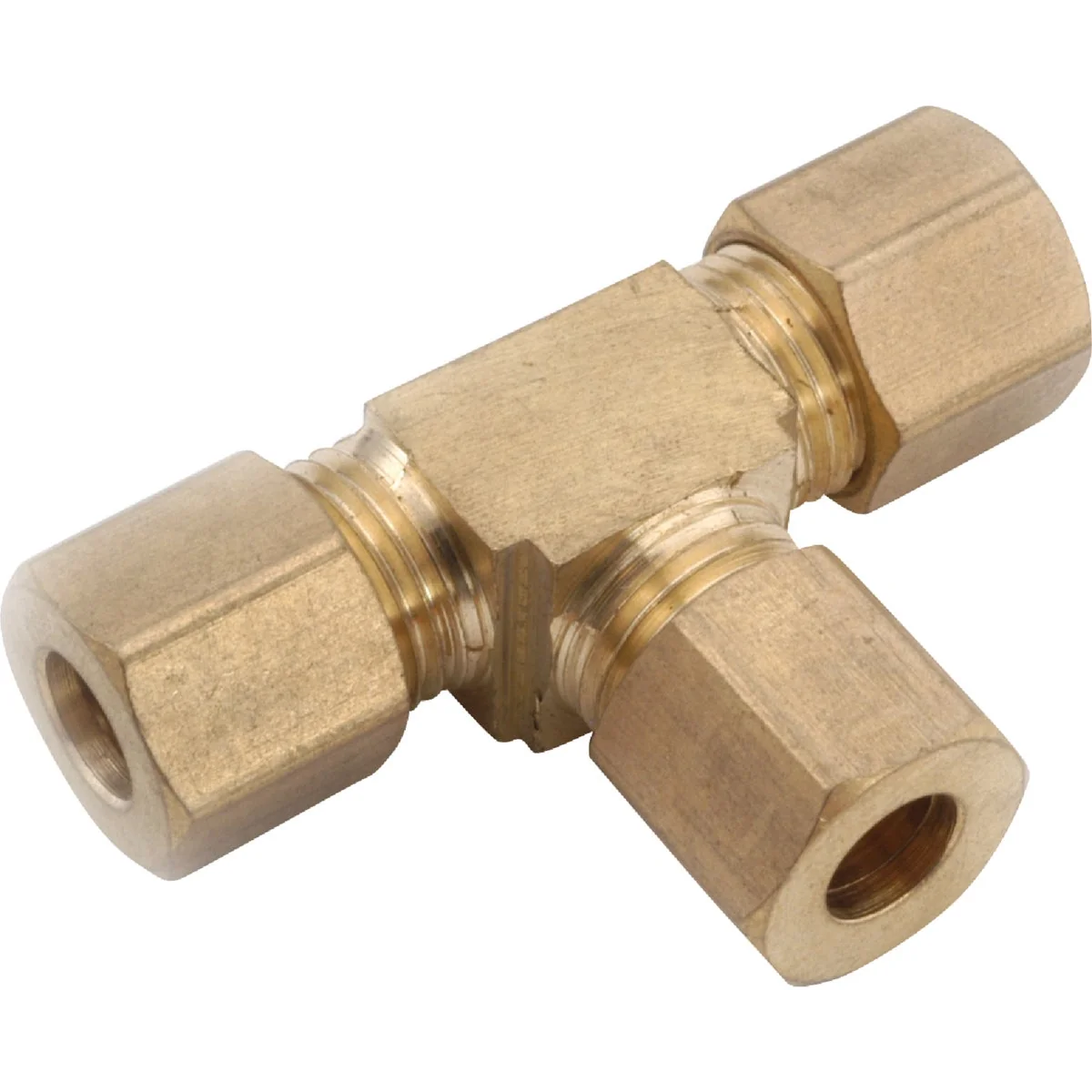Certified Anderson Metals 5 8 In. Compression Brass Tee Relaxed