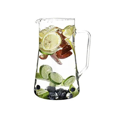 Certified Large Glass Pitcher With Spout Durable