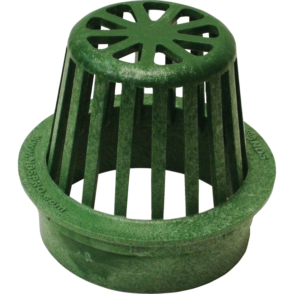 Carefully Designed NDS 4 In. Green Structural Foam Polyethylene Atrium Drain Grate Traditional