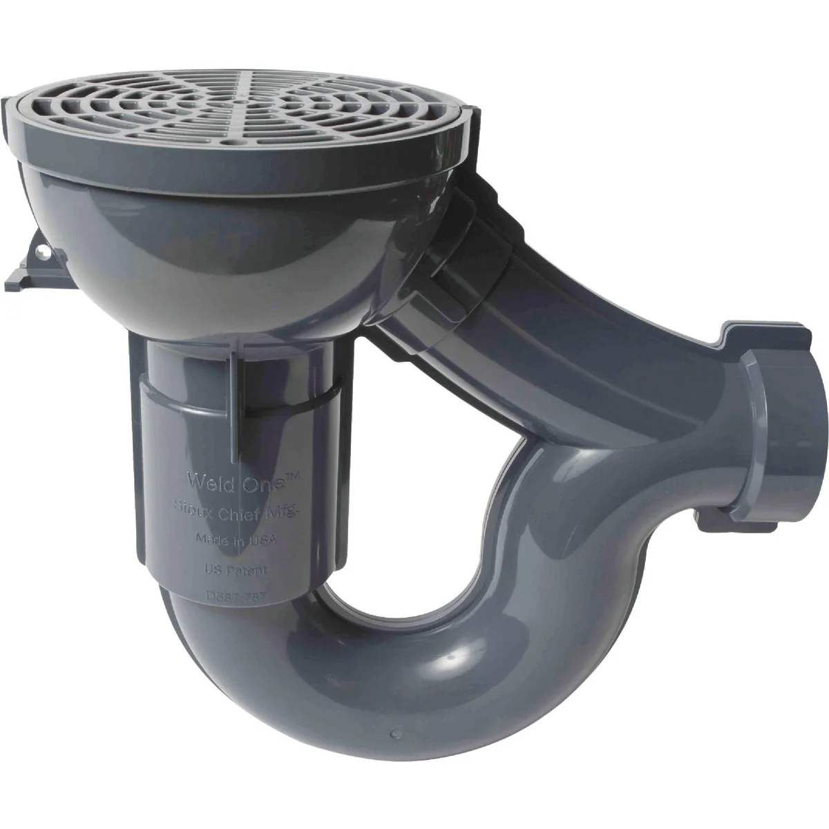 Crafted Sioux Chief 2 In. PVC Floor Drain Excellent