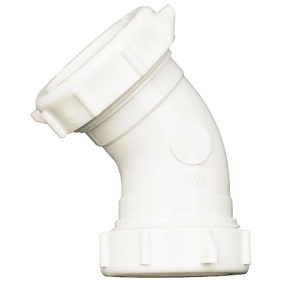 Superior Do it 1-1 2 In. White Plastic Elbow Efficient