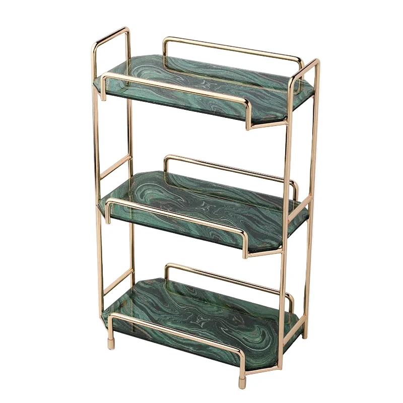 Reusable Nordic Ins Wind Cosmetic Storage Rack Skin Care Products Perfume Finishing Rack Bathroom Original Design