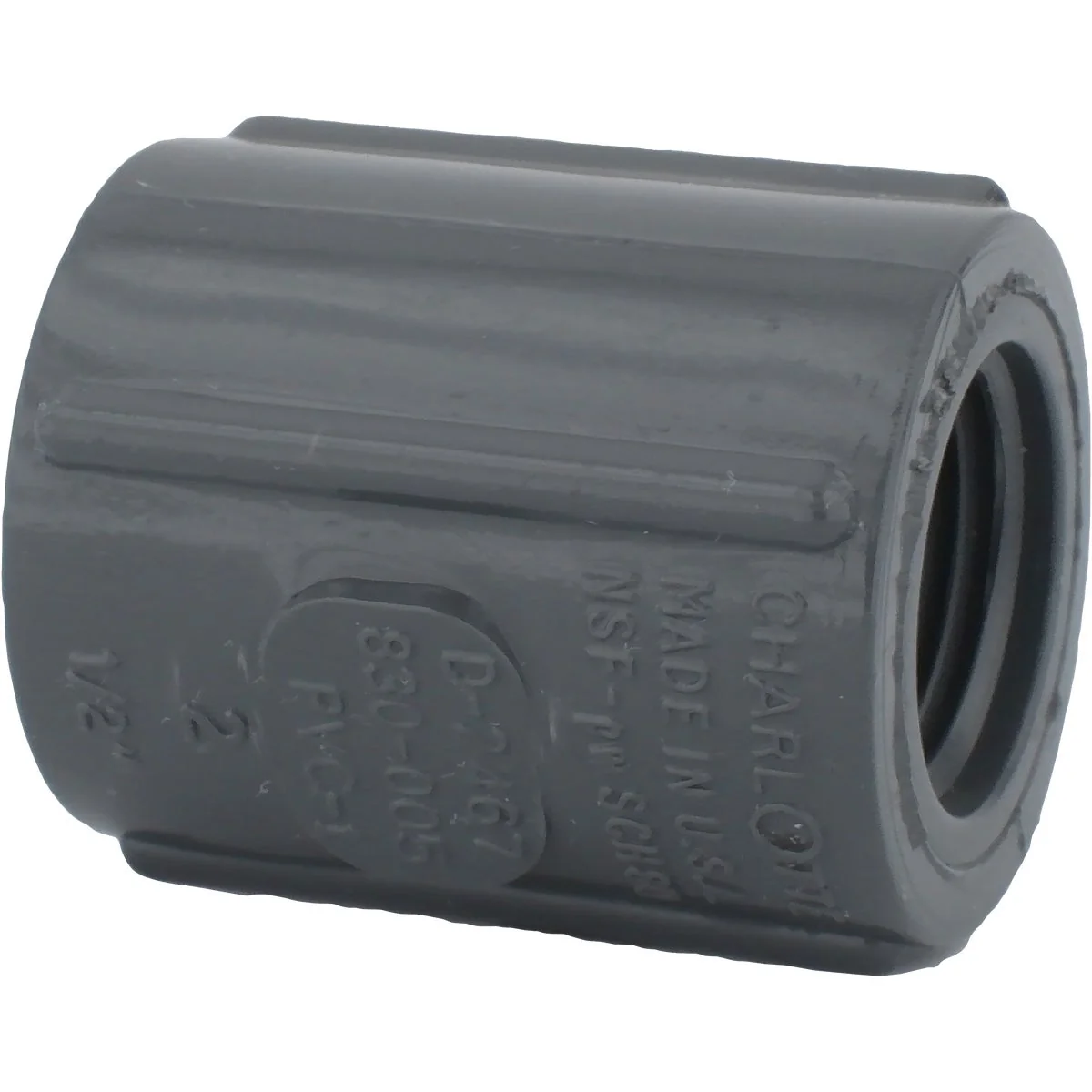 Contemporary Charlotte Pipe 1 2 In. FIP x FIP PVC Coupling Certified