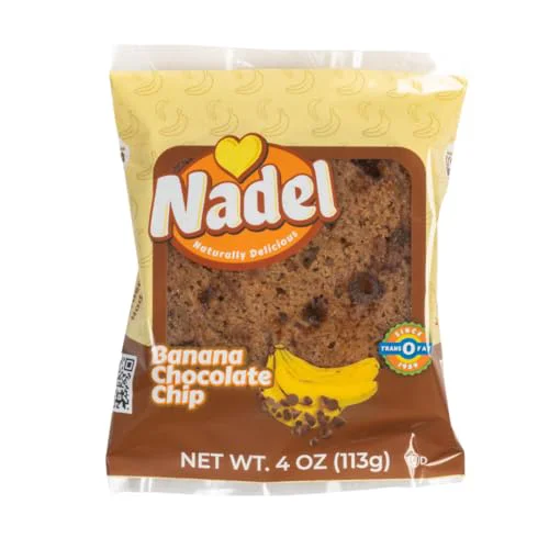 Soft Nadel NATURALLY DELICIOUS BANANA CHOCOLATE CHIP CAKE SLICES 32 Ounce Optimized