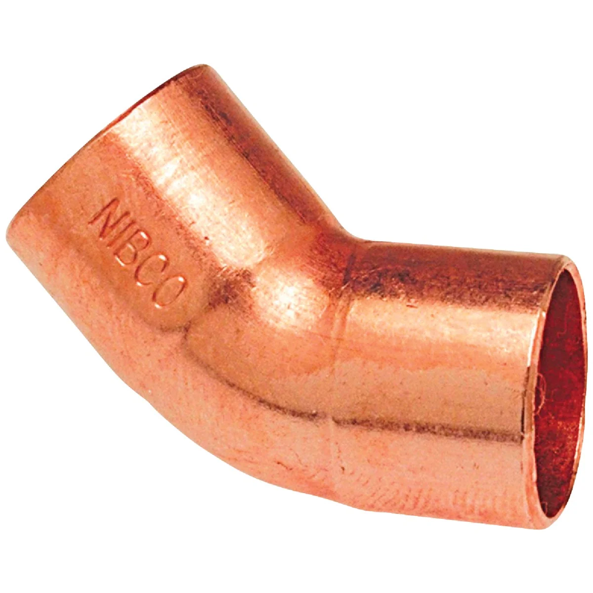 Comfortable NIBCO 1-1 2 In. CxC 45 Deg. Copper Elbow 1 8 Bend Powerful