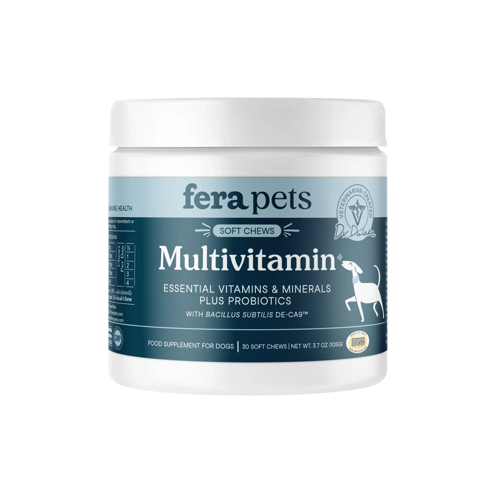 Luxury Fera Pets Multivitamin Soft Chews for Dogs Pure