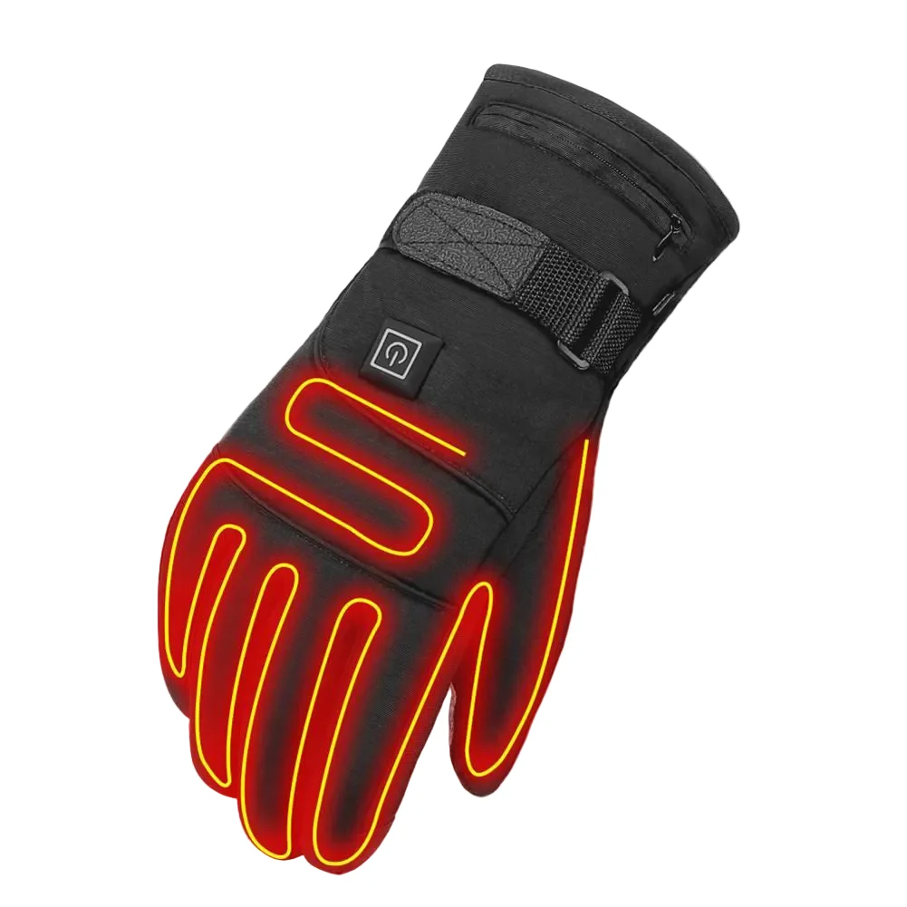 Superior Winter Electric Heated Fitness Motorcycle Outdoor Touch Screen Gloves 3.7V 4000mAh Trendy