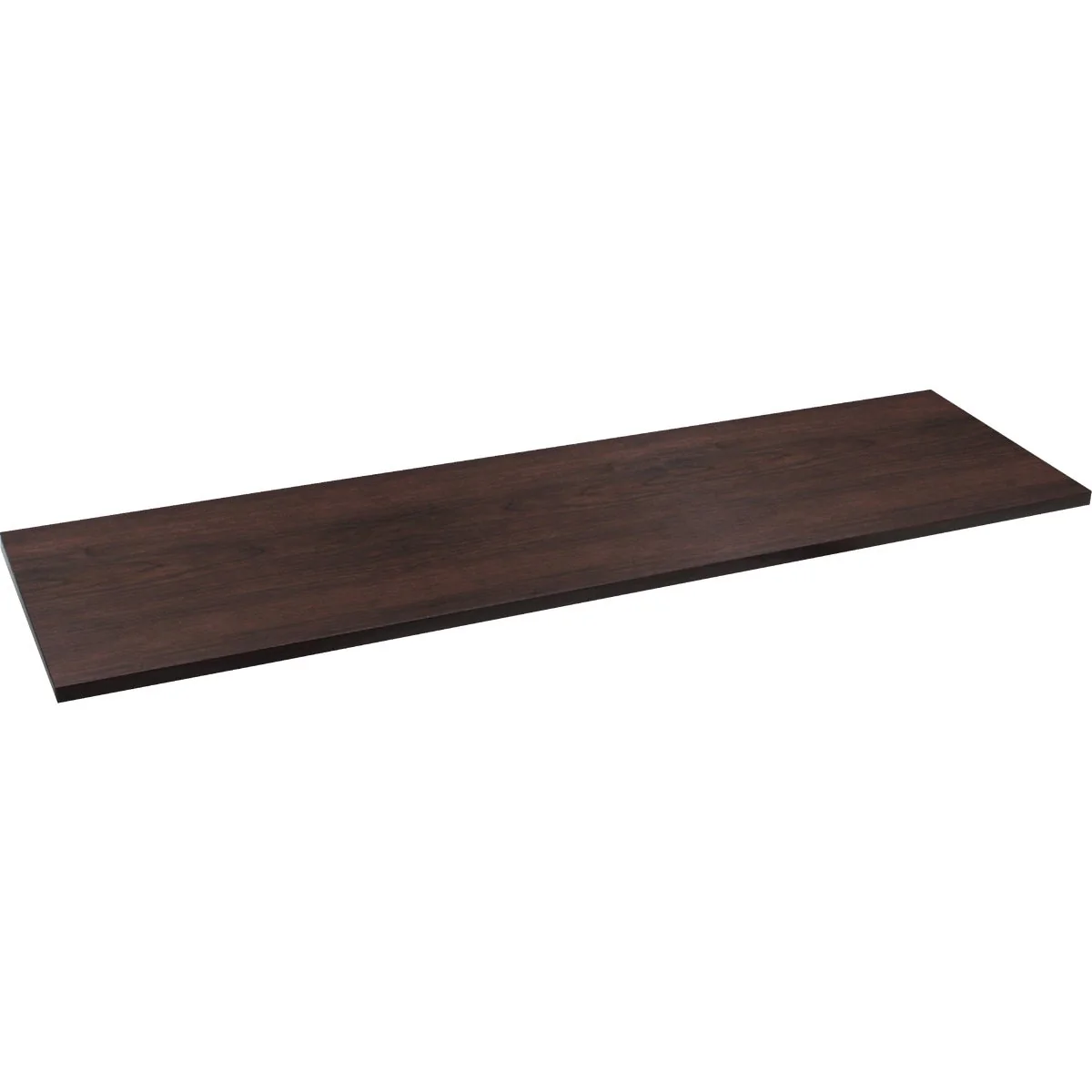 Efficient Knape Vogt 8 In. x 24 In. Espresso All-Purpose Shelf Innovative