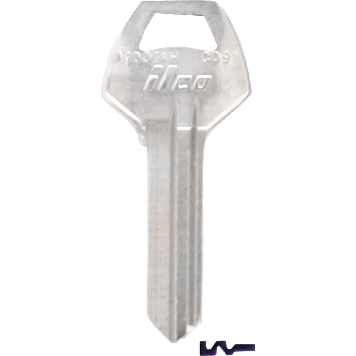 High-Grade ILCO Corbin Nickel Plated House Key CO91 10-Pack Healthy