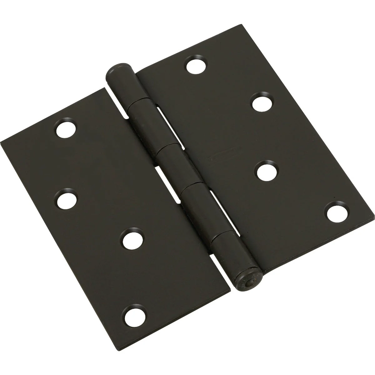 Minimalist National 4 In. Square Oil Rubbed Bronze Door Hinge Original Design